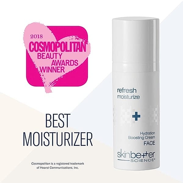 Best moisturizer award-winning product packaging.